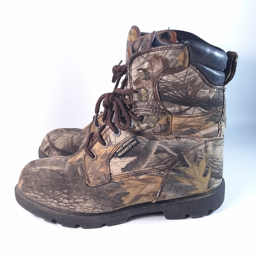Herman Survivors Men Hunter Boots Thinsulate Camouflaged Size 9
